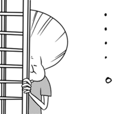 Japanese cute grandma sticker #14900987