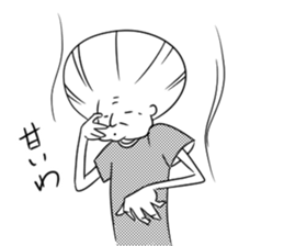 Japanese cute grandma sticker #14900989