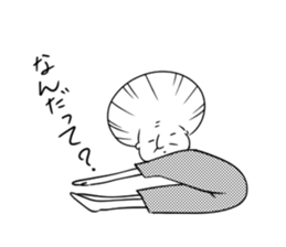 Japanese cute grandma sticker #14900993