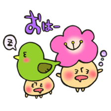 Mr. mushroom in spring The HOKEKYO ver sticker #14901286