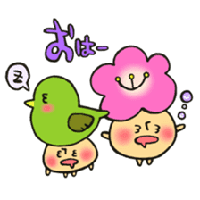 Mr. mushroom in spring The HOKEKYO ver sticker #14901286