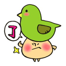 Mr. mushroom in spring The HOKEKYO ver sticker #14901289