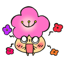 Mr. mushroom in spring The HOKEKYO ver sticker #14901294