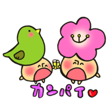 Mr. mushroom in spring The HOKEKYO ver sticker #14901299