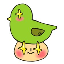 Mr. mushroom in spring The HOKEKYO ver sticker #14901301