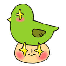 Mr. mushroom in spring The HOKEKYO ver sticker #14901301