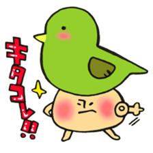 Mr. mushroom in spring The HOKEKYO ver sticker #14901307