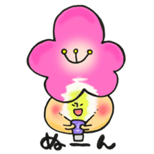Mr. mushroom in spring The HOKEKYO ver sticker #14901308