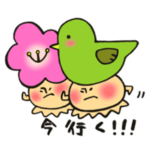 Mr. mushroom in spring The HOKEKYO ver sticker #14901311