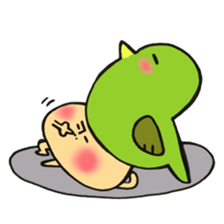 Mr. mushroom in spring The HOKEKYO ver sticker #14901312