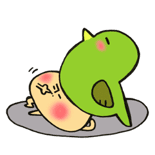 Mr. mushroom in spring The HOKEKYO ver sticker #14901312