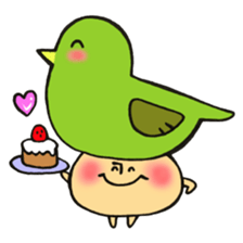 Mr. mushroom in spring The HOKEKYO ver sticker #14901315