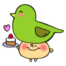 Mr. mushroom in spring The HOKEKYO ver sticker #14901315