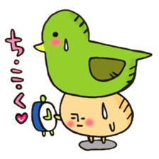 Mr. mushroom in spring The HOKEKYO ver sticker #14901319