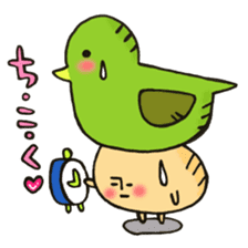 Mr. mushroom in spring The HOKEKYO ver sticker #14901319