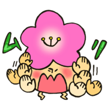 Mr. mushroom in spring The HOKEKYO ver sticker #14901320