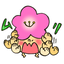 Mr. mushroom in spring The HOKEKYO ver sticker #14901320