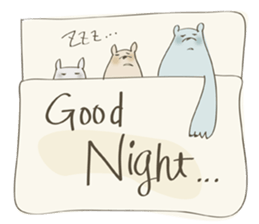 Friendly bears (English Ver) sticker #14901347