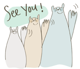 Friendly bears (English Ver) sticker #14901351