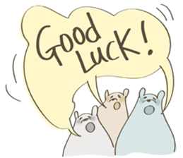 Friendly bears (English Ver) sticker #14901353