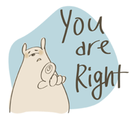 Friendly bears (English Ver) sticker #14901354