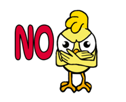 LAFFY Little chicken sticker #14901372