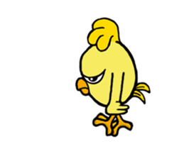 LAFFY Little chicken sticker #14901379