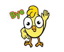 LAFFY Little chicken sticker #14901384