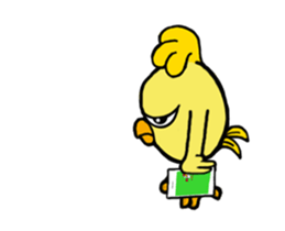 LAFFY Little chicken sticker #14901387