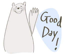 Daily life of bear and I (English ver) sticker #14901622
