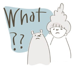 Daily life of bear and I (English ver) sticker #14901626
