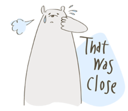 Daily life of bear and I (English ver) sticker #14901635
