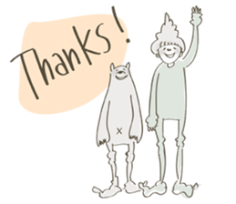 Daily life of bear and I (English ver) sticker #14901636