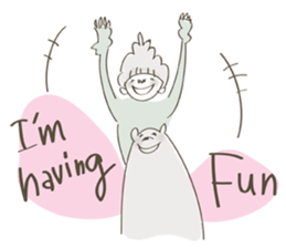 Daily life of bear and I (English ver) sticker #14901639