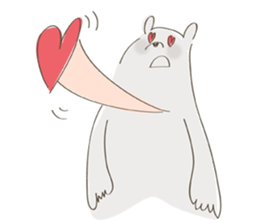 Daily life of bear and I (English ver) sticker #14901640