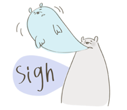 Daily life of bear and I (English ver) sticker #14901641