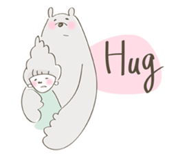 Daily life of bear and I (English ver) sticker #14901644