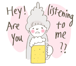 Daily life of bear and I (English ver) sticker #14901646