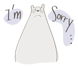 Daily life of bear and I (English ver) sticker #14901650