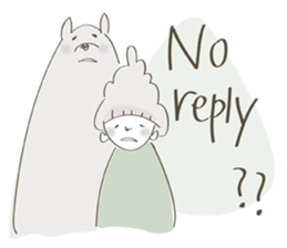 Daily life of bear and I (English ver) sticker #14901656