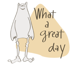 Daily life of bear and I (English ver) sticker #14901659