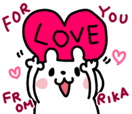 Rika dedicated sticker sticker #14901714