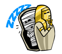 Funny Mummy sticker #14901739
