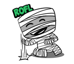Funny Mummy sticker #14901740