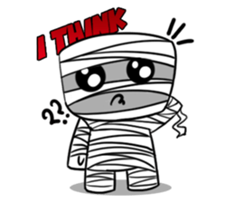 Funny Mummy sticker #14901743