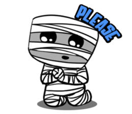 Funny Mummy sticker #14901748