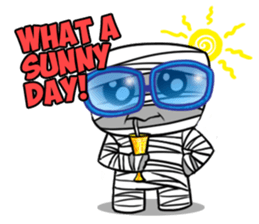 Funny Mummy sticker #14901754