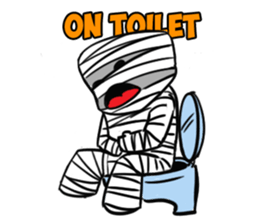 Funny Mummy sticker #14901755