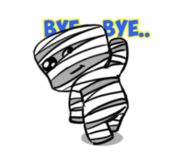 Funny Mummy sticker #14901756
