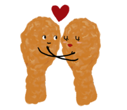 lovely food sticker #14901863